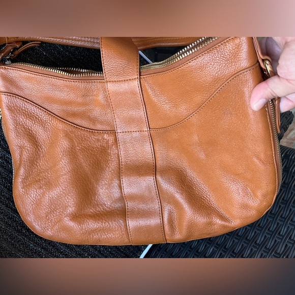 Jaeger Saddle Leather shoulder Bag - Picture 4 of 16